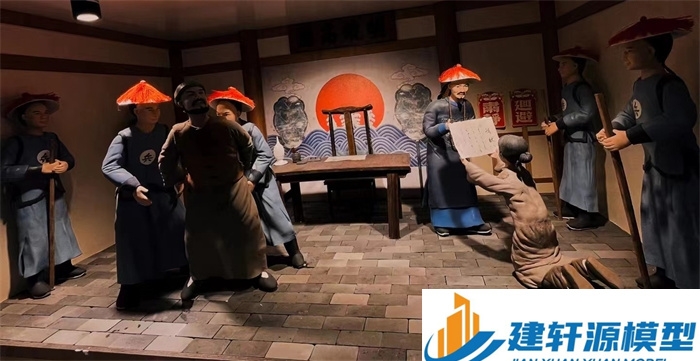 运城陈规除恶绅微缩场景